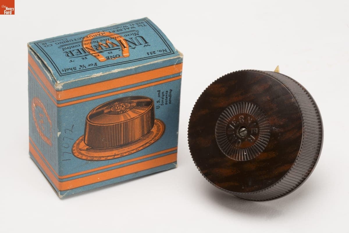 Walbert Univernier Radio Tuning Dial, 1924-1926