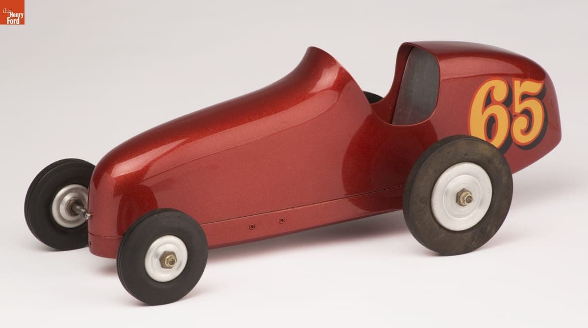 C & R Gas-Powered Racing Tether Car, circa 1948
