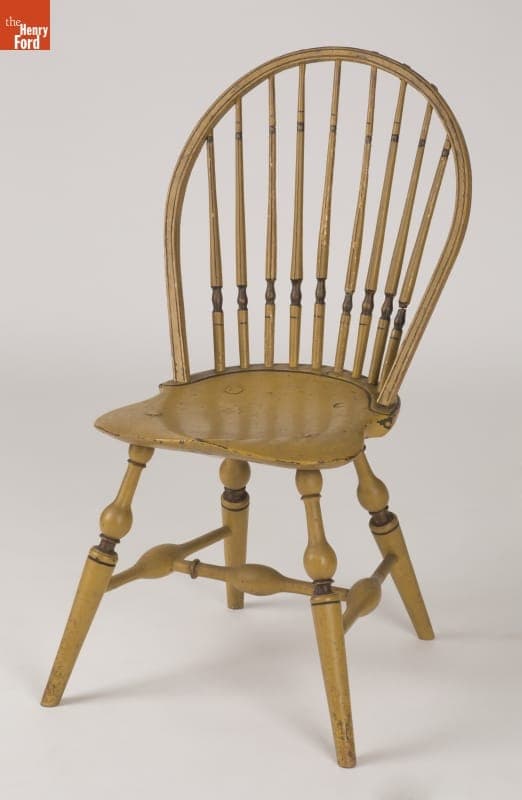 Bow-Back Windsor Chair, 1780-1800