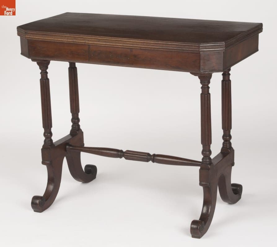 Card Table, 1820-1840