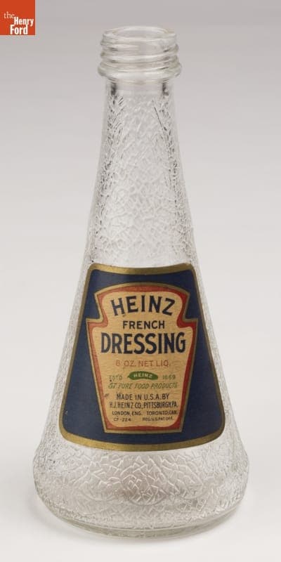 Heinz French Dressing Bottle, circa 1925
