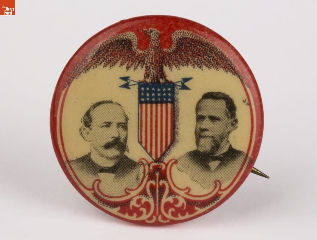 Parker-Davis Campaign Button, 1904