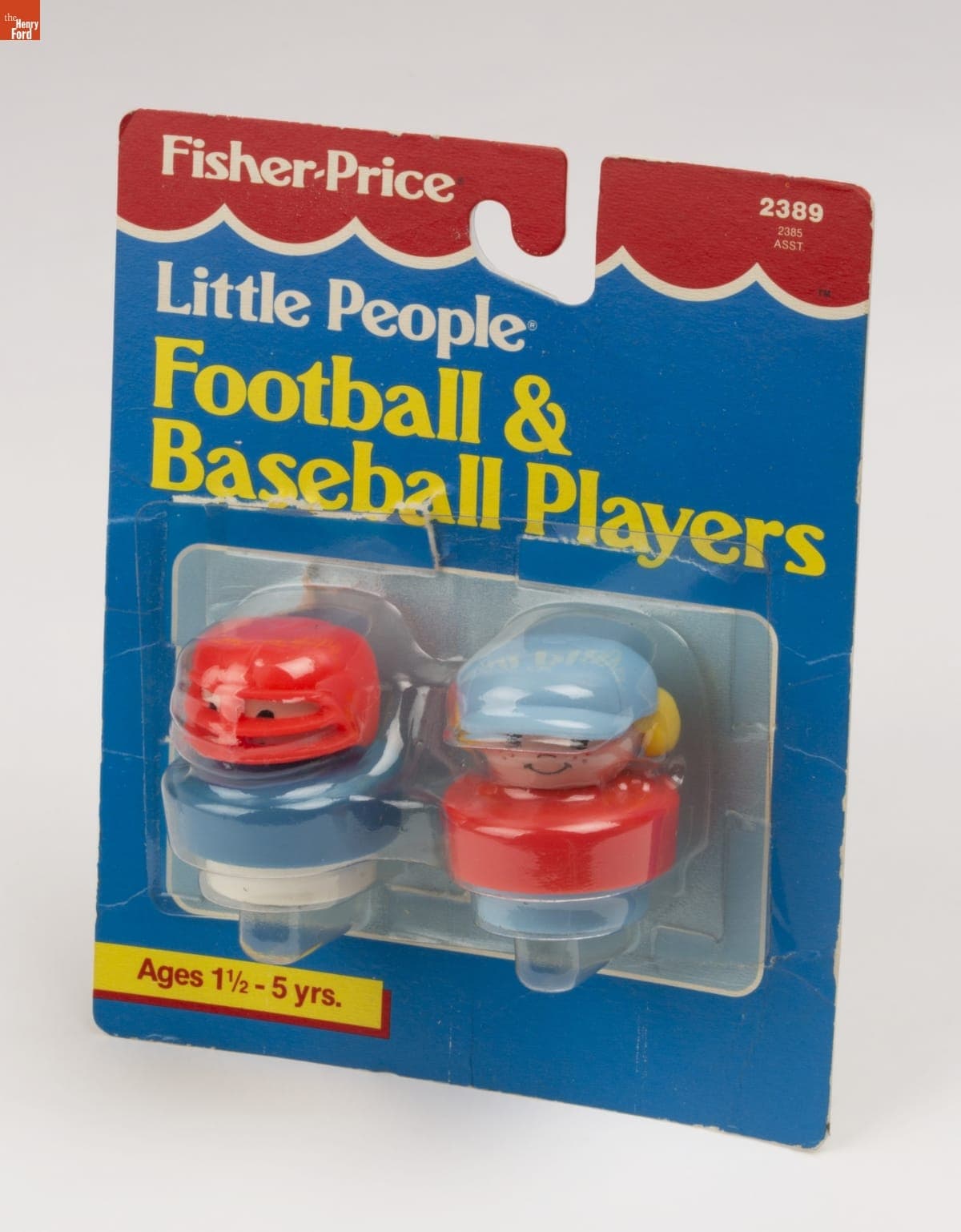 Fisher-Price Little People Football & Baseball Players, 1991-1992