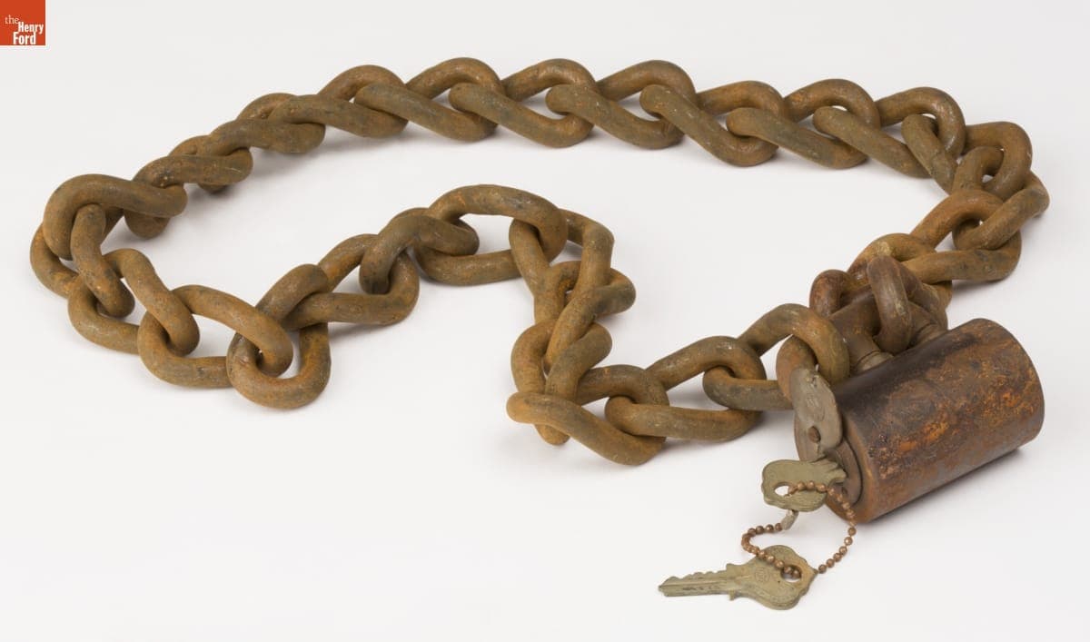 Spare Tire Lock, circa 1920