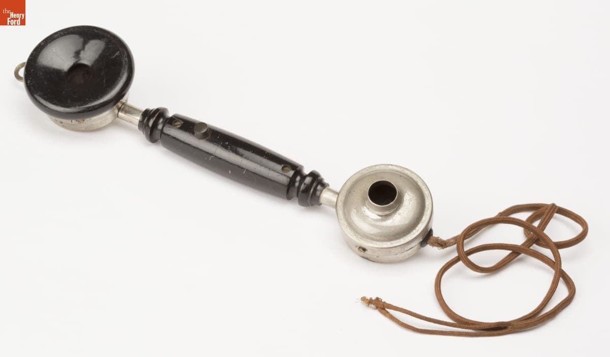 Siemens & Halske Telephone Receiver, 1880-1915