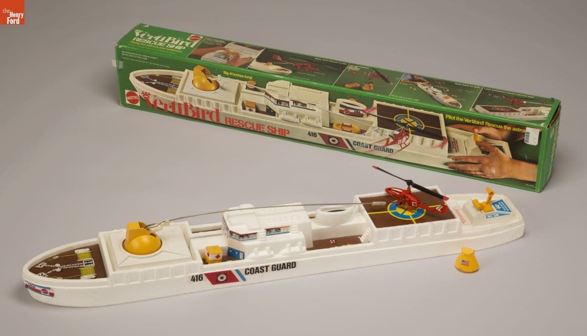 VertiBird Rescue Ship Toy, circa 1973