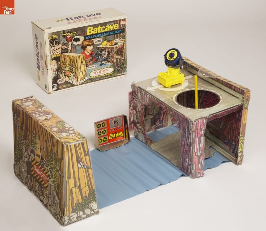 Batman Batcave Play Set, circa 1974