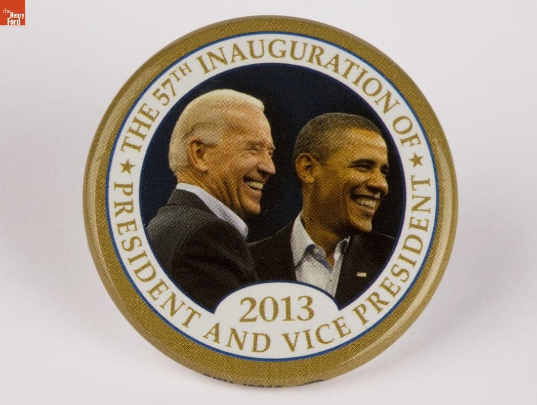57th Presidential Inauguration Button, 2013