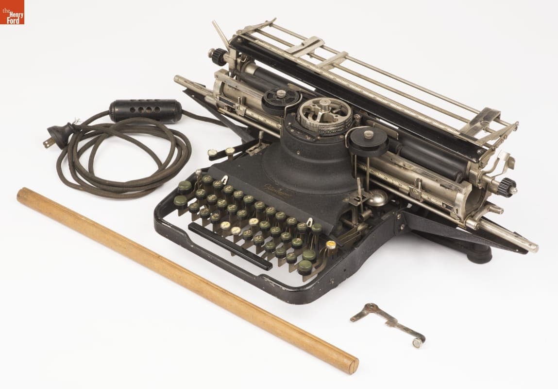 Vari-Typer Electric Typewriter, 1933-1940