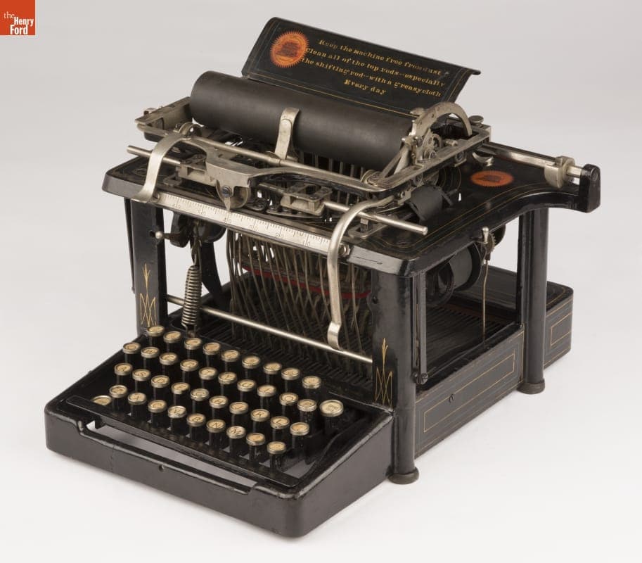 Remington Desk Typewriter, Model No. 2, 1892