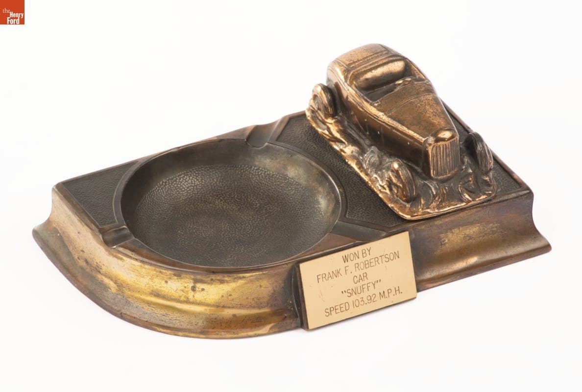 Trophy Awarded to Frank Robertson, circa 1945