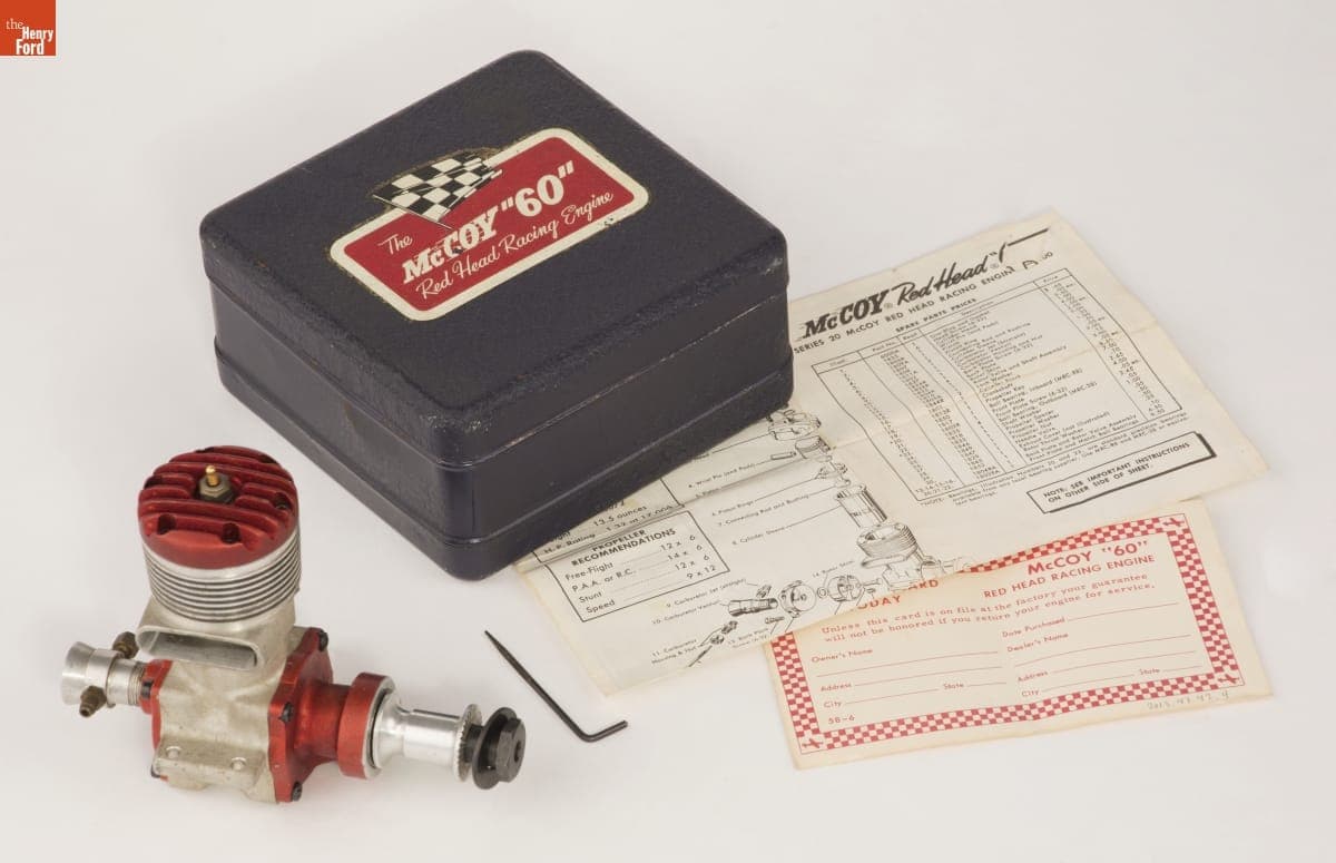 McCoy "Red Head 60" Racing Engine, 1956-1966