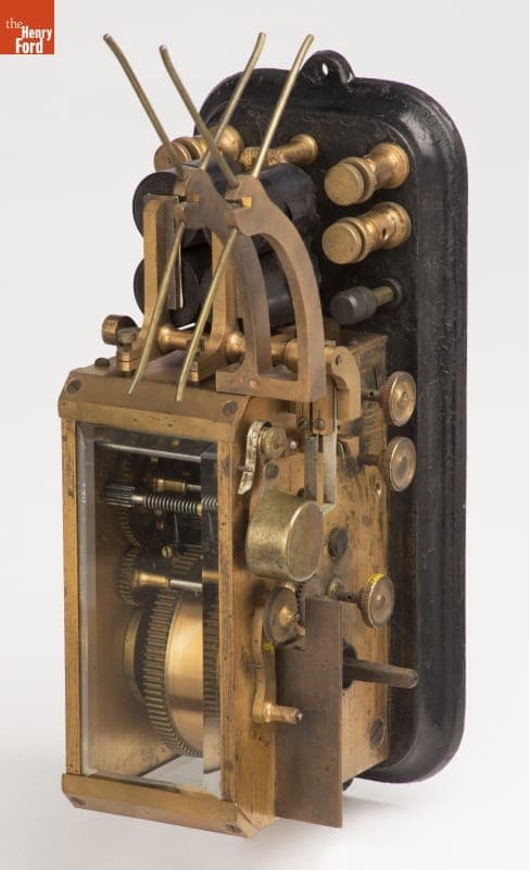 Telegraph Recording Receiver, Used by the Chicago Fire Department, circa 1890