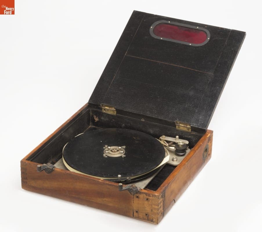 Photosensitive Paper Tape on Reel, circa 1920