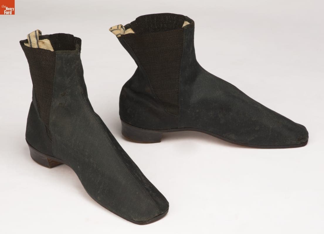 Women's Congress Gaiters, 1865-1870