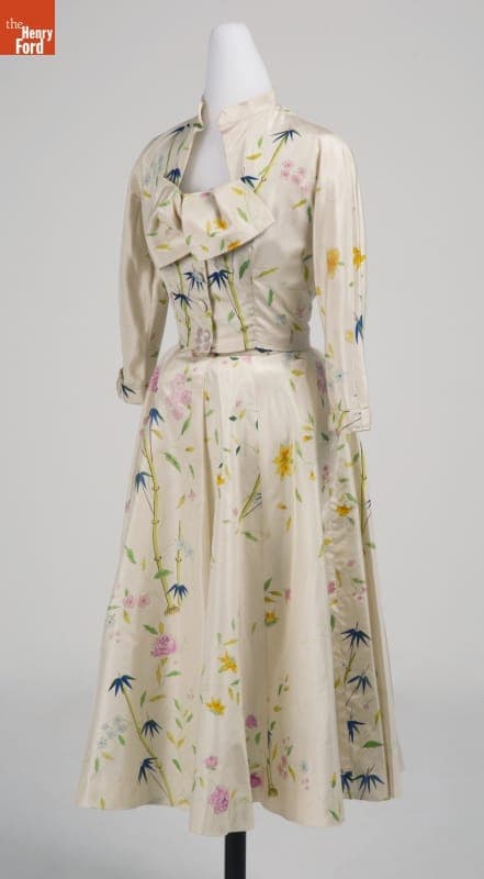 Dress Ensemble, Worn by Elizabeth Parke Firestone, 1955-1956