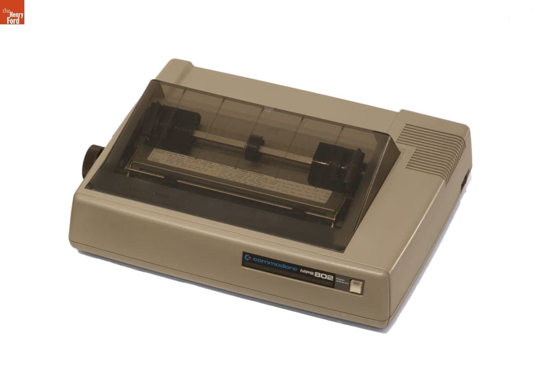 Commodore Printer, Model MPS 802, 1985