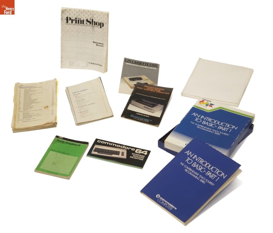 Manuals for Commodore 64 Computer, Peripherals, and Software, 1982-1984