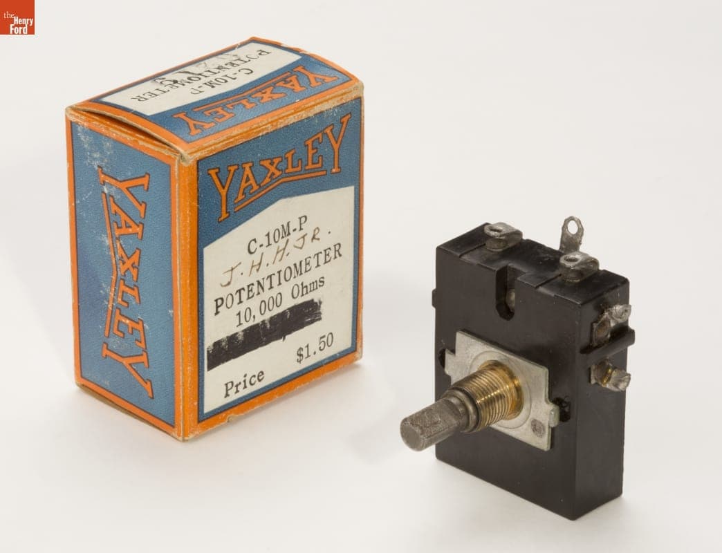 Bradleyometer (Potentiometer), Used By John Hays Hammond, Jr., 1922-1925