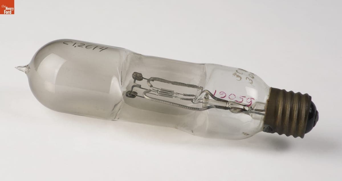 Projector Lamp, Used by Charles F. Jenkins, circa 1930