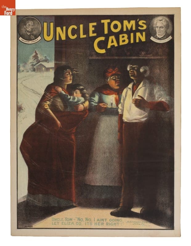 Theatrical Play Poster, "Uncle Tom's Cabin," circa 1906-1908