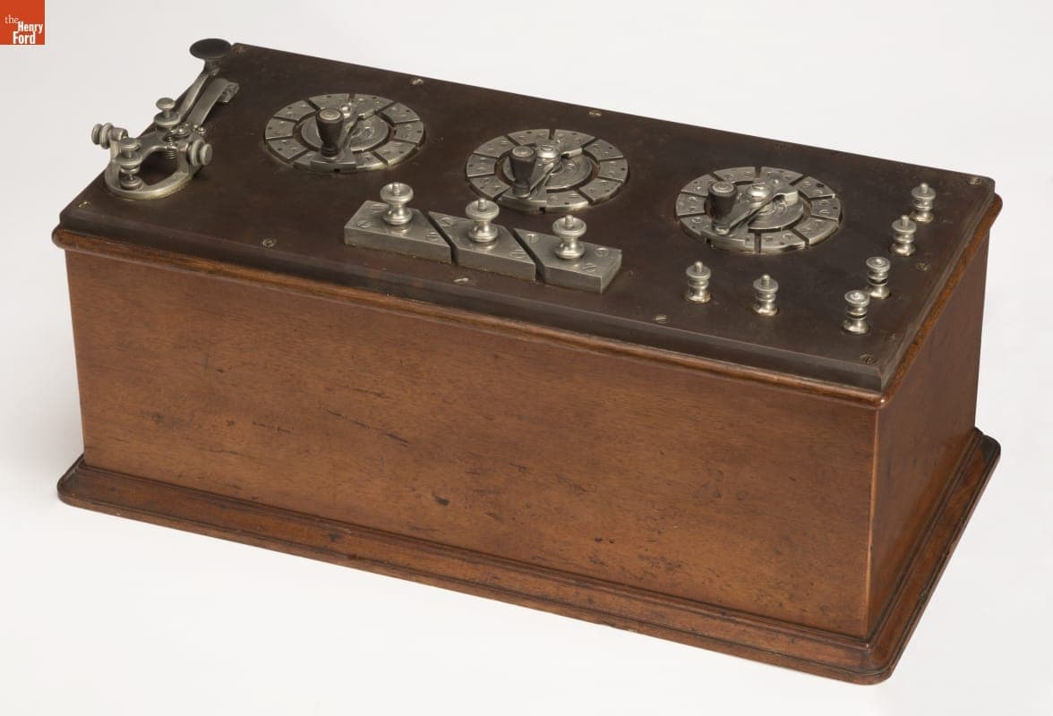 Bunnell Telegraph Resistance Box, circa 1885