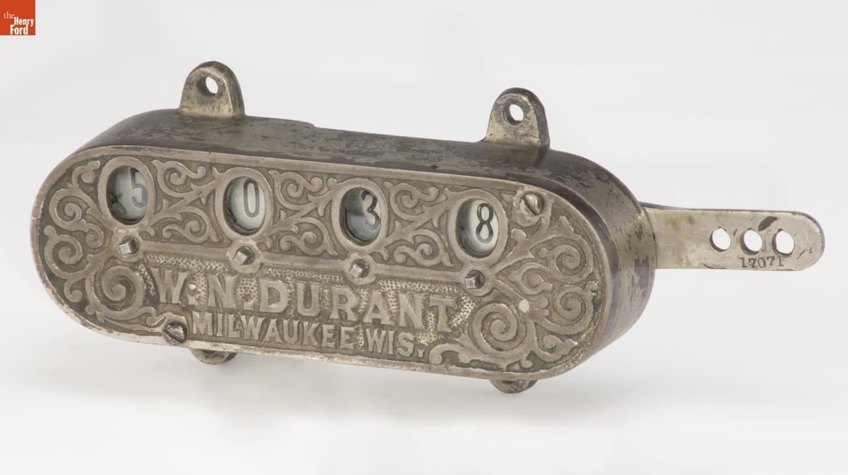 Durant Printing Press Counter, 1880-1900