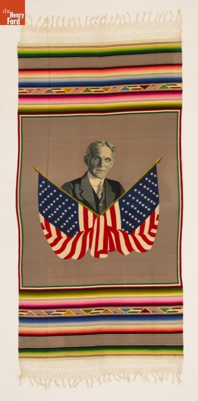 Tapestry Presented to Henry Ford to Commemorate his 75th Birthday, from Ford Motor Company Mexico City, 1938