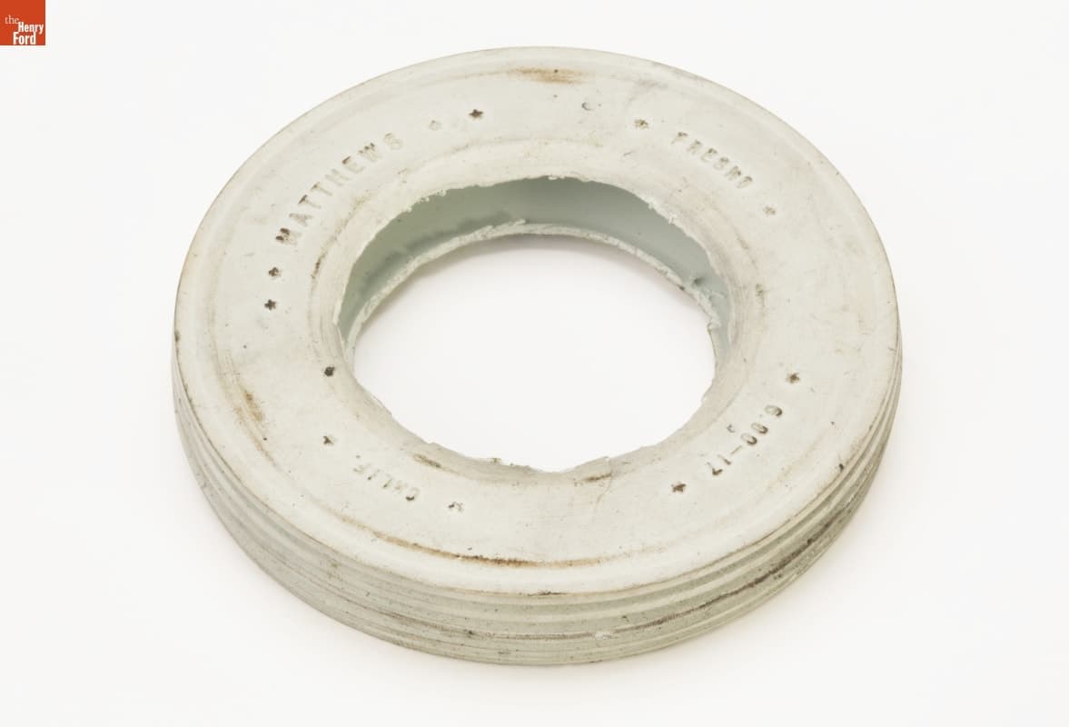 Matthews Tether Car Tire, circa 1940