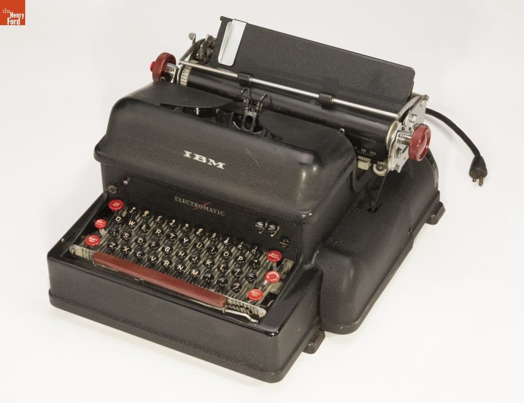 IBM Electromatic Typewriter, Model No. 1, 1933