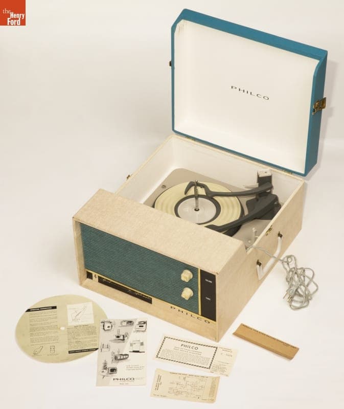 Philco Phonograph, Model 1416, Used by the Harvey S. Firestone Family, circa 1960
