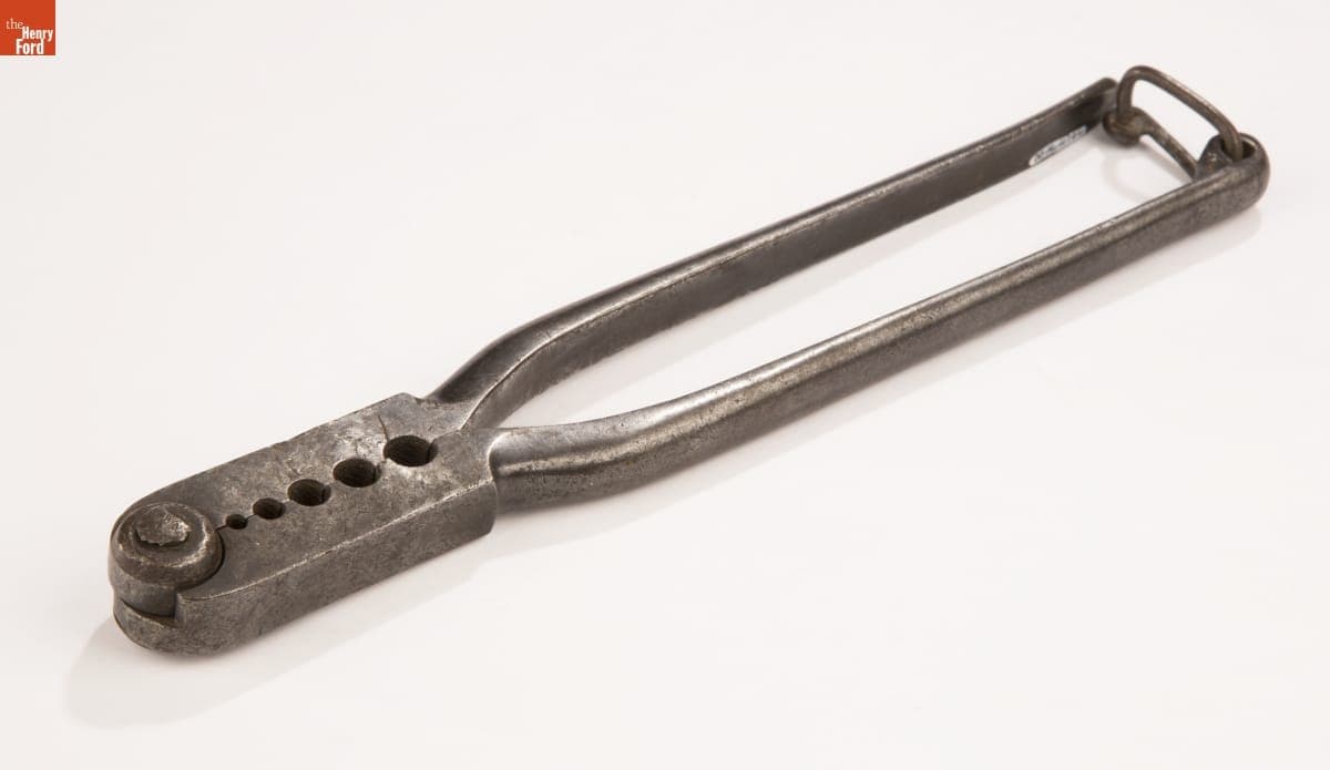 Telephone Linesman's Wire Crimping Tool, circa 1900