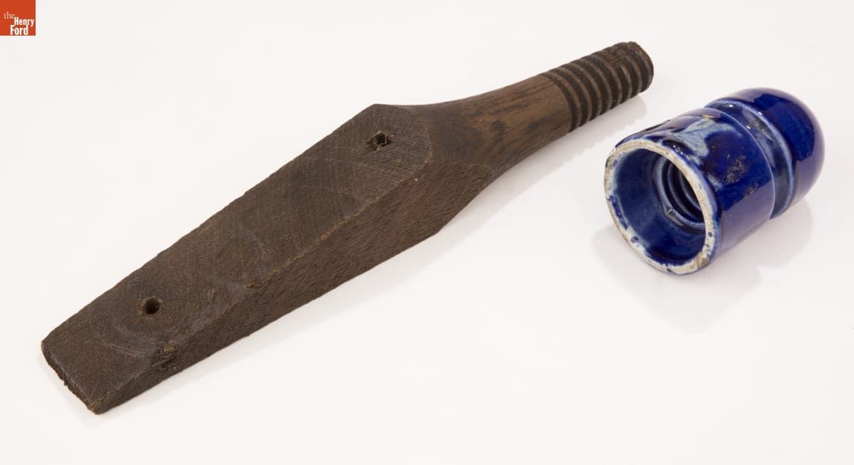 Ceramic Insulator, 1880-1920