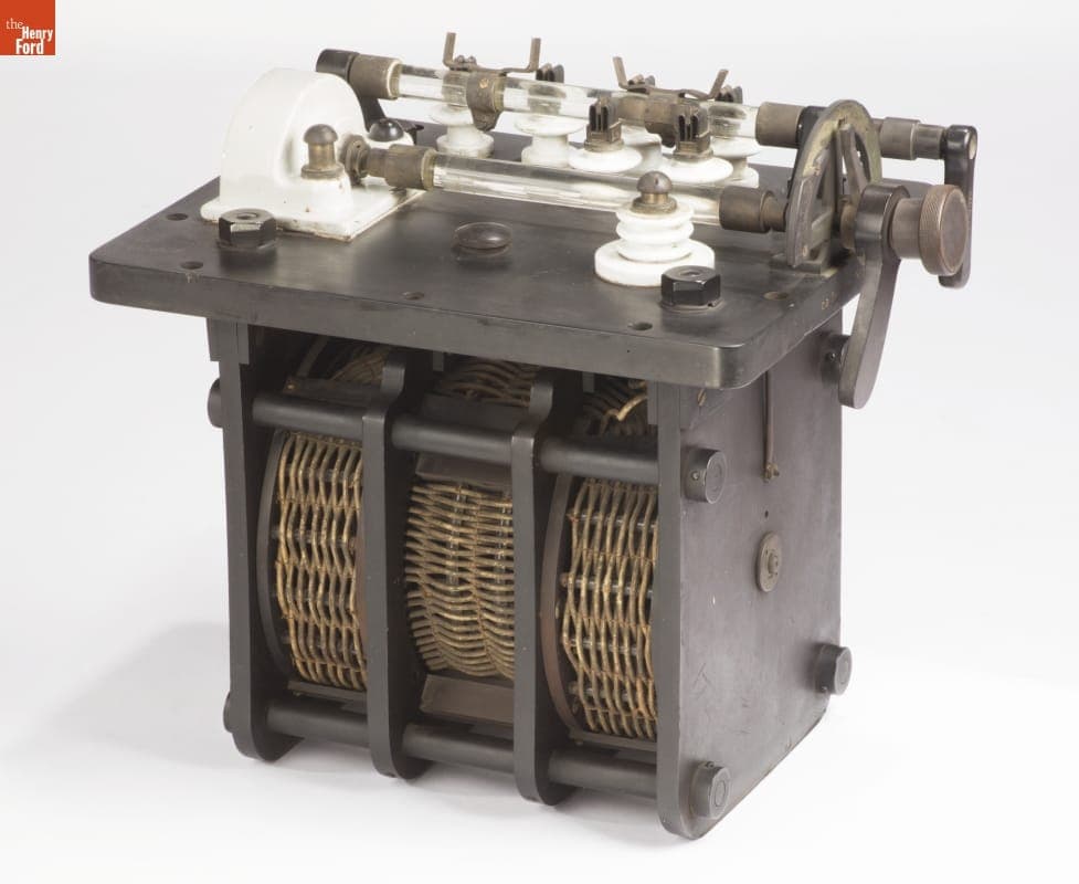 Telefunken Variometer, Used at Tuckerton Wireless Station, 1912-1916