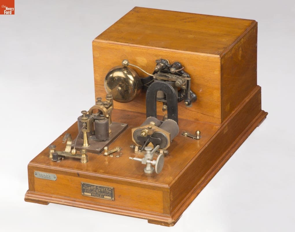 Bell Alarm Used with Massie Radio Receiver, 1903-1912