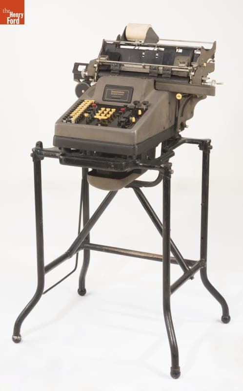Underwood Sundstrand Adding Machine, circa 1946