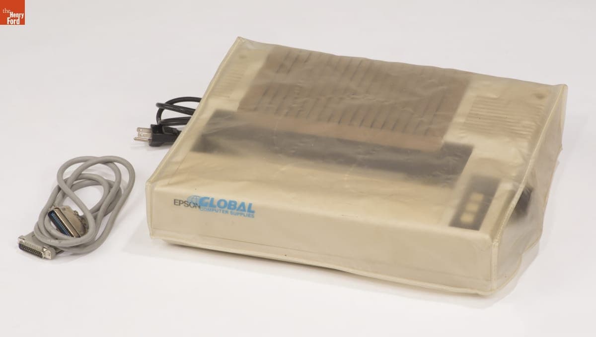 Epson Printer, Model FX-80, circa 1983