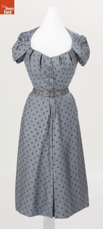 Christian Dior Afternoon Dress, Worn by Elizabeth Parke Firestone, 1952