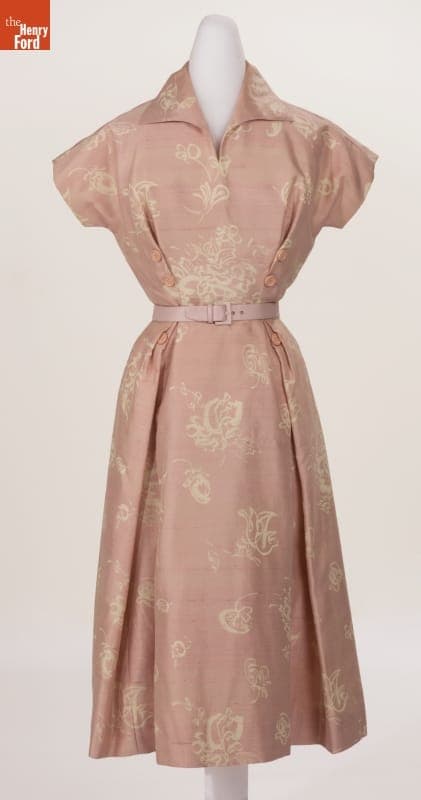 Christian Dior Afternoon Dress, Worn by Elizabeth Parke Firestone, 1952