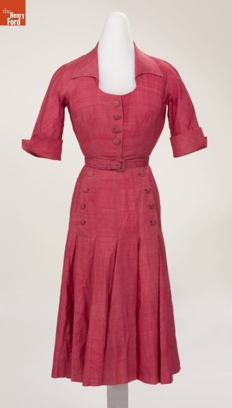 Christian Dior Afternoon Ensemble, Worn by Elizabeth Parke Firestone, 1950