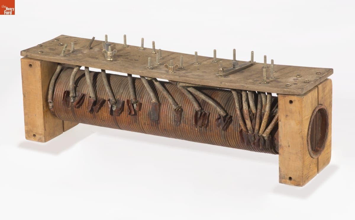 Reactance Coil, Used at Hammond Radio Research Laboratory, 1915-1920