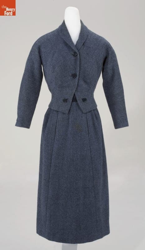 Christian Dior Suit, "Evariste," Worn by Elizabeth Parke Firestone, 1951-1952