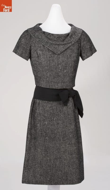 Afternoon Dress, Worn by Augusta Roddis, circa 1959
