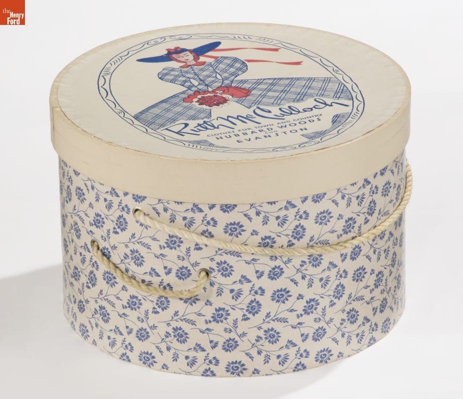Ruth McCulloch Hat Box, 1950-1960