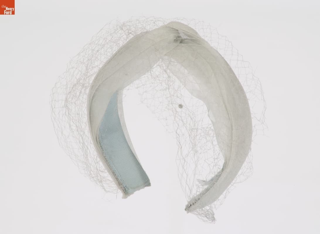 Bandeau Hat, Worn by Catherine Prindle Roddis, circa 1949