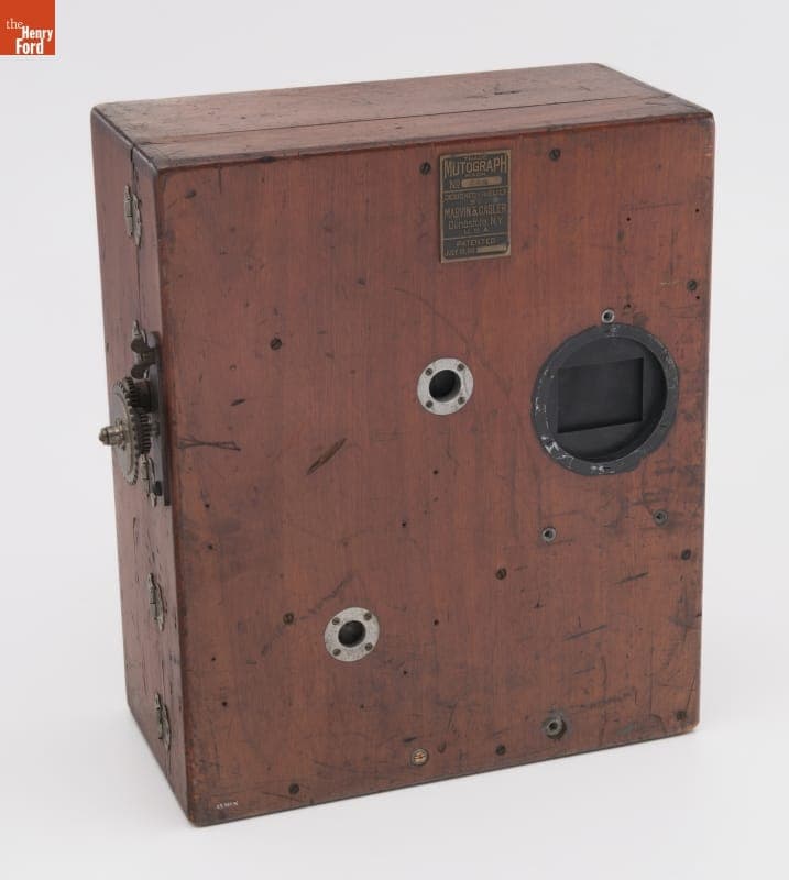 Mutograph 70mm Motion Picture Camera, 1900-1902