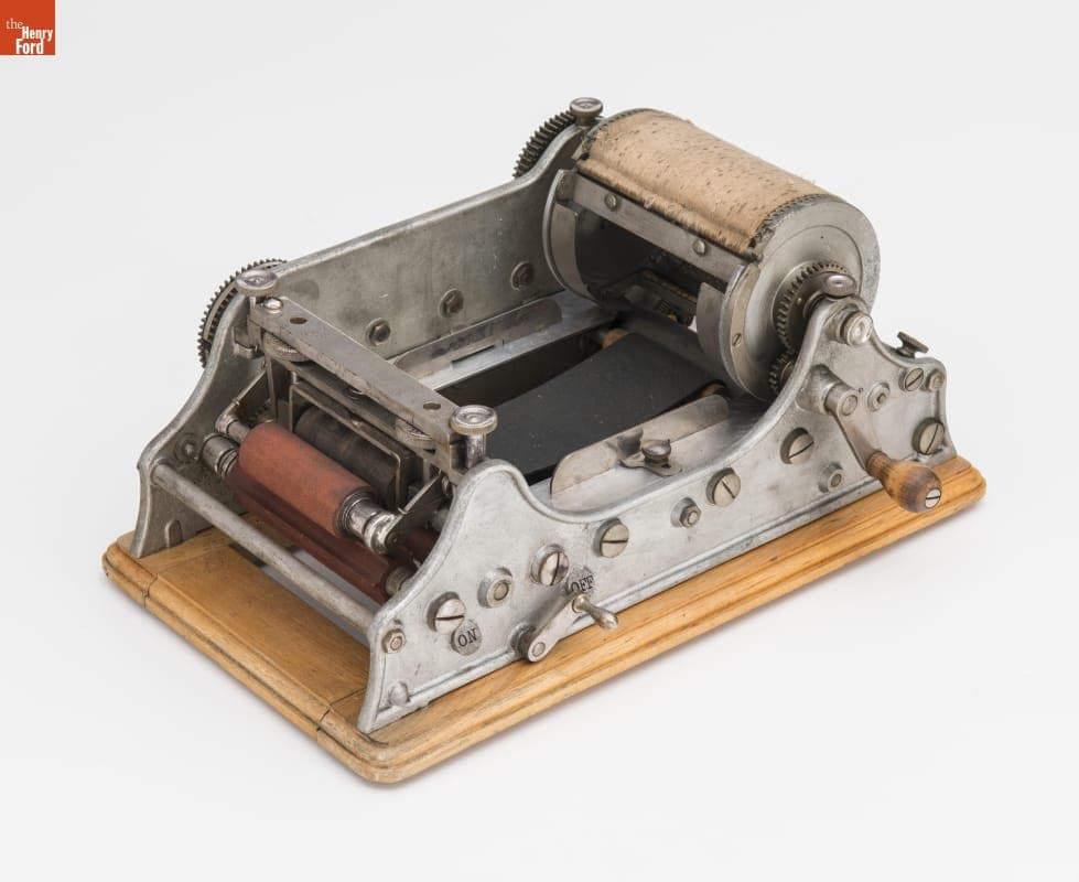 Mimeograph, Used by the New York Police Department, 1920
