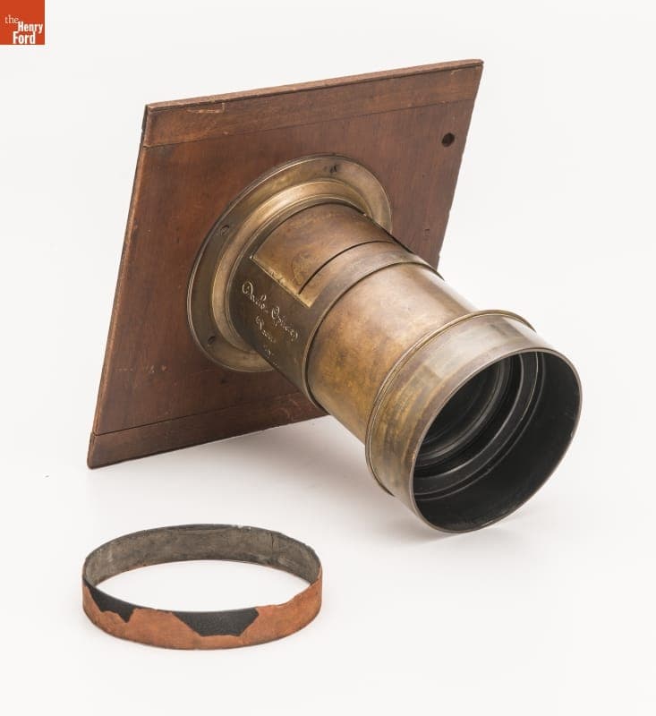 Darlot Opticien Lens for Large Format View Camera, 1860-1880