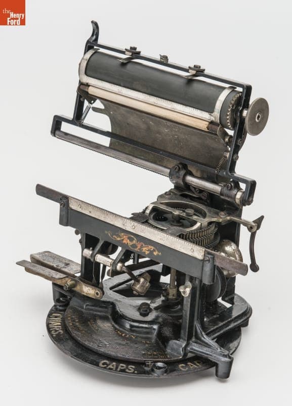 Edison Mimeograph Typewriter No.1, 1895-1897