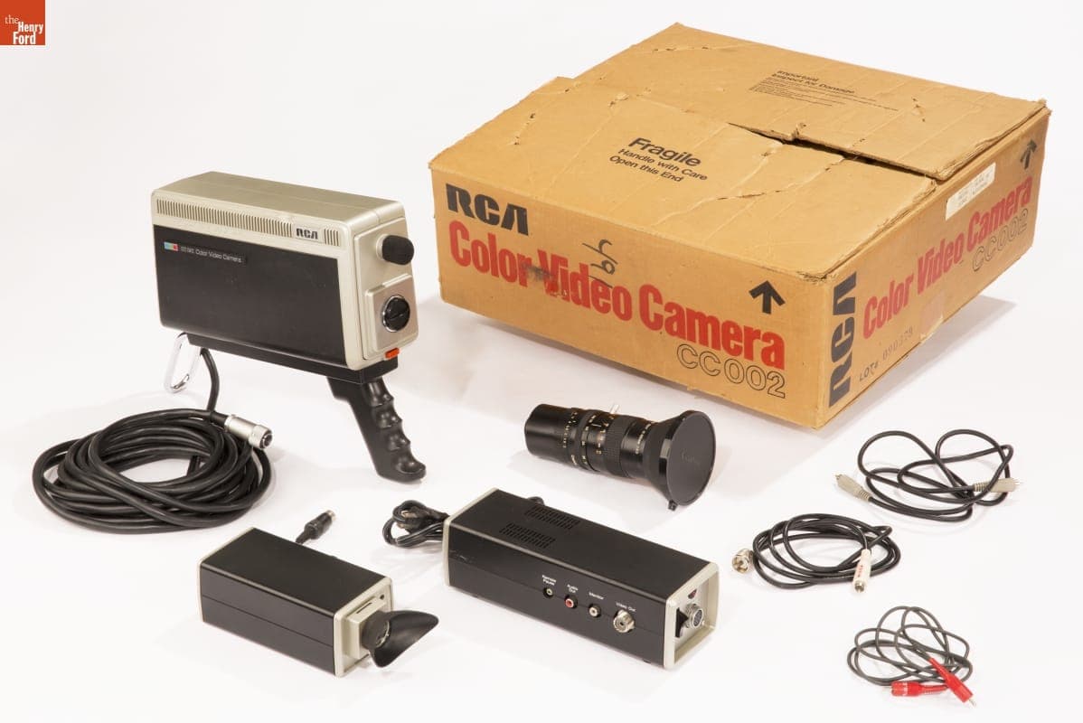 RCA Color Video Camera, Model CC002, 1979